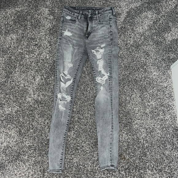 American Eagle Outfitters Denim - American Eagle Ripped Skinny Jeans